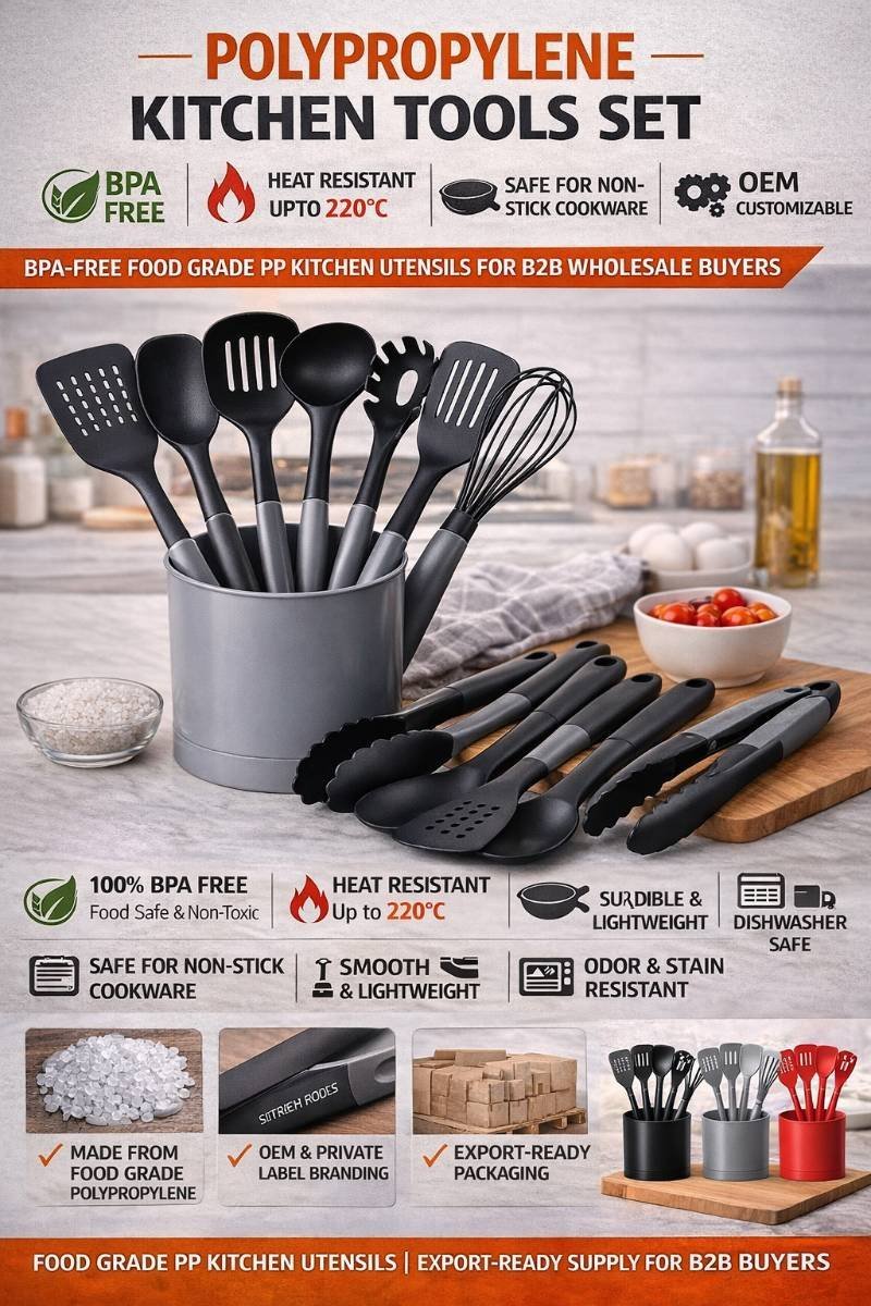 Polypropylene Kitchen Tools Set
