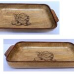 Premium Wooden Serving Trays Wholesale | Handcrafted Solid Wood Trays Supplier