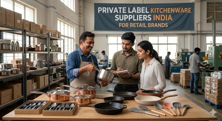 Private Label Kitchenware Suppliers India for Retail Brands