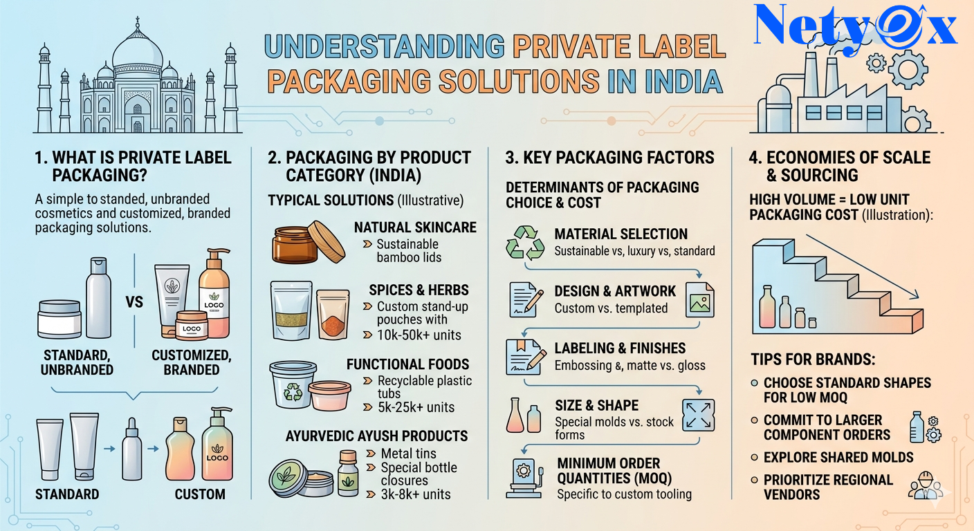 Private Label Packaging Solutions in India