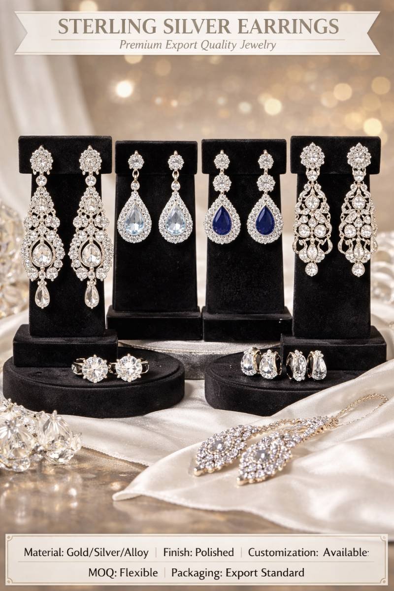 Sterling Silver Earrings - Artificial