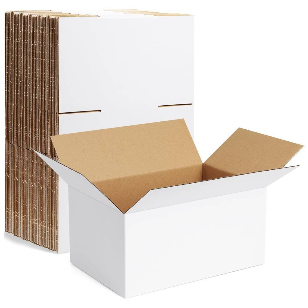White Shipping Boxes