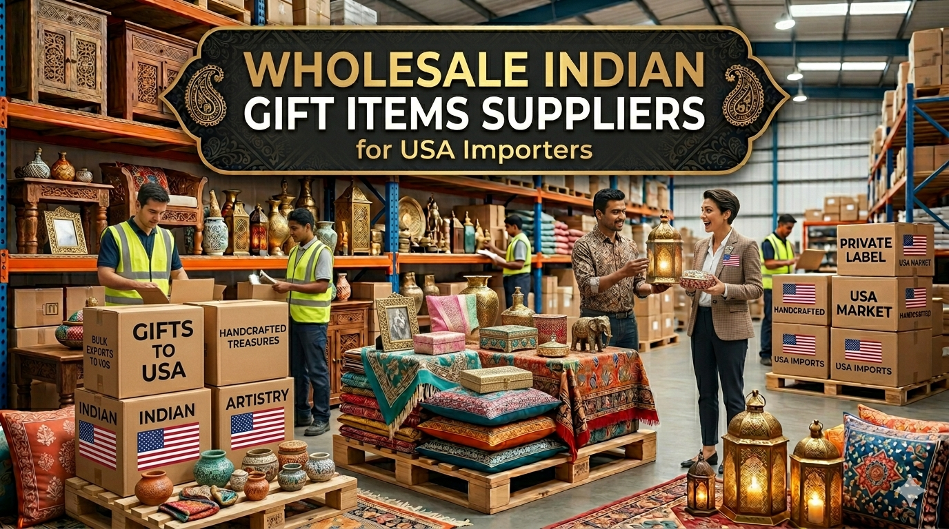 Wholesale Indian Gift Items Suppliers for USA Importers