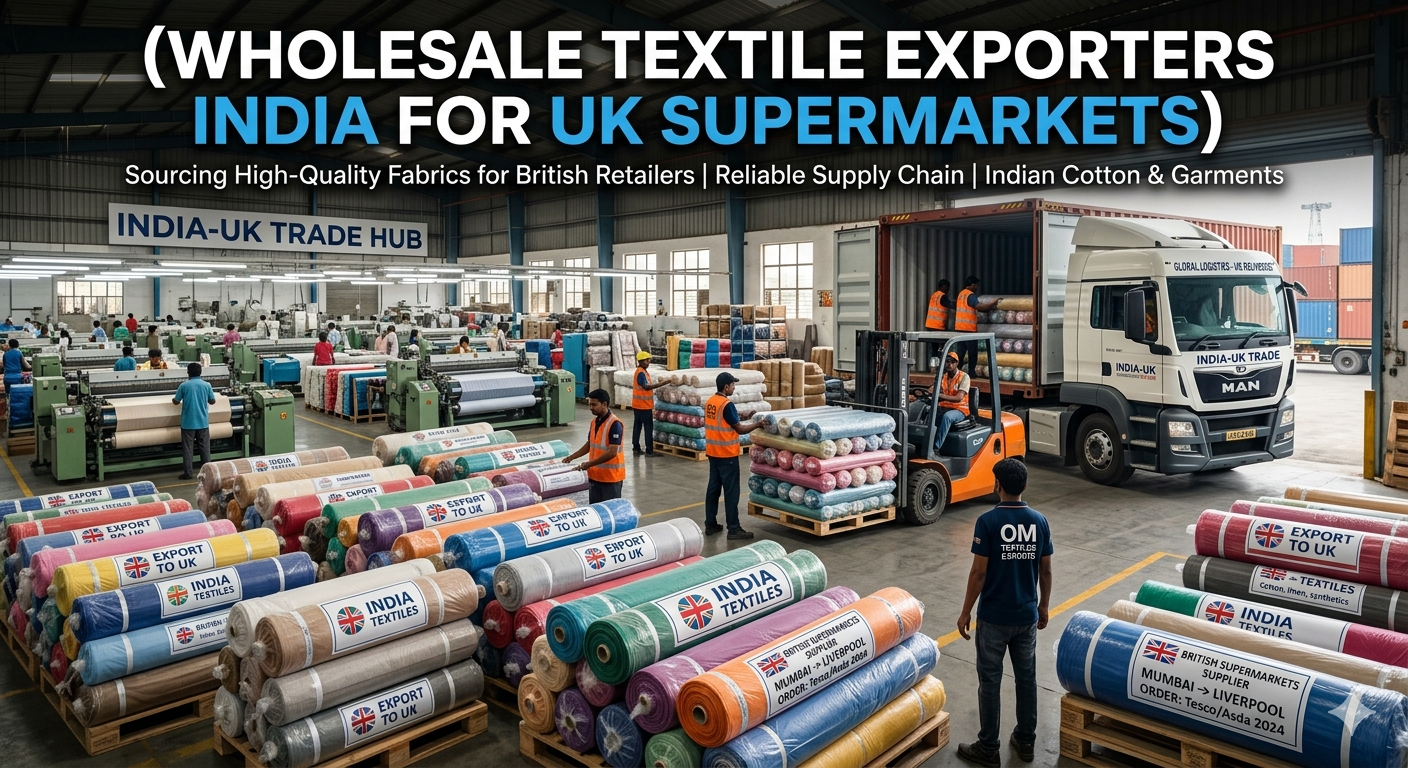 Wholesale Textile Exporters India for UK Supermarkets