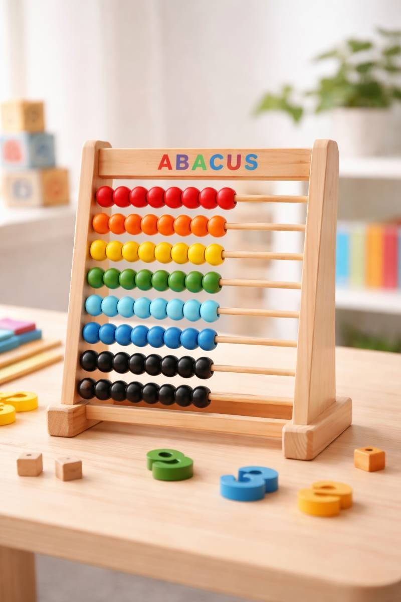 Wooden Abacus Learning Toy