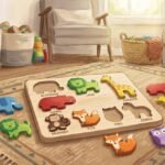 Wooden Animal Shape Puzzle