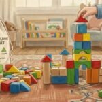 Wooden Building Blocks Set