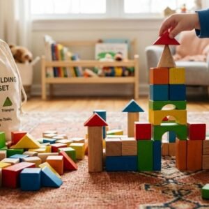 Wooden Building Blocks Set