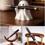 Wooden Pen Stand