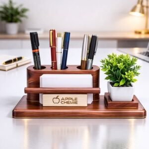 Wooden Pen Stand