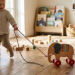 Wooden Pull-Along Animal Toy
