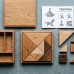 Wooden Tangram Puzzle Set
