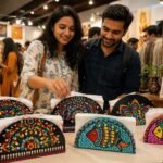 Handpainted Wooden Tissue Holder Supplier | Handmade Wooden Tissue Box Exporter India