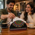 Handpainted Wooden Tissue Holder Supplier | Handmade Wooden Tissue Box Exporter India