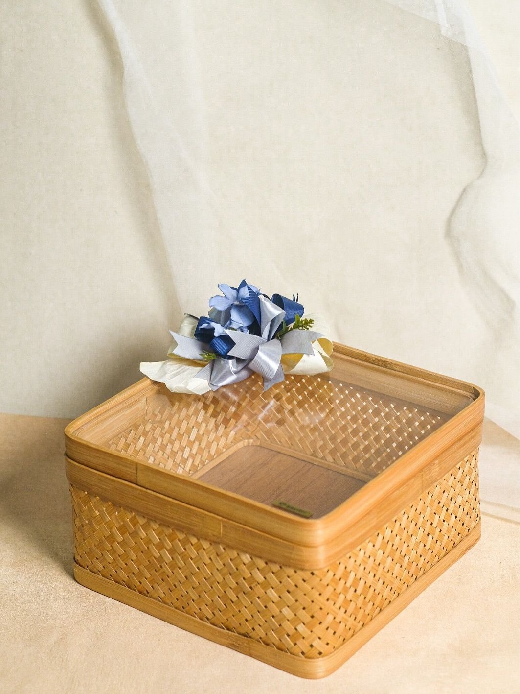 Bamboo Gift Box (Transparent Lid)