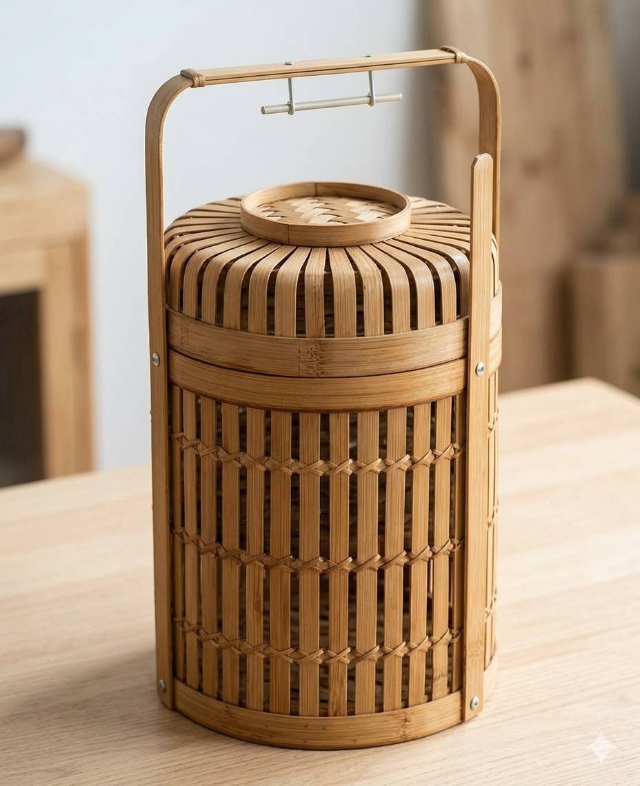 Bamboo Lantern / Decorative Basket
