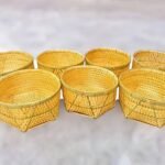 Bamboo Perforated Utility Baskets (Bulk Cylindrical)