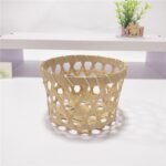 Bamboo Perforated Utility Baskets (Bulk Cylindrical)