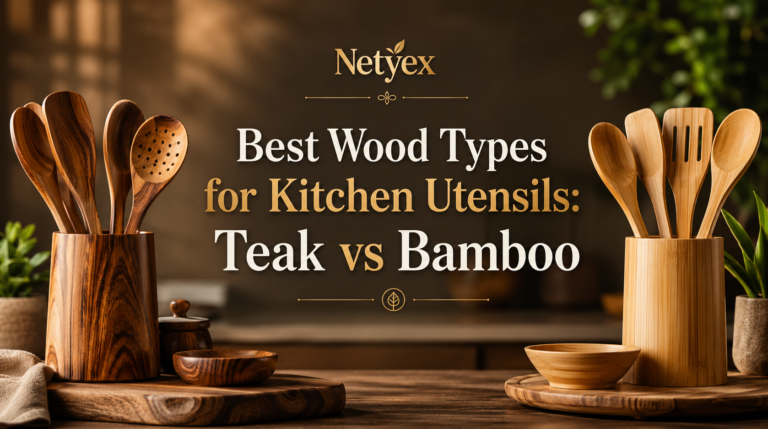 Best Wood Types for Kitchen Utensils: Teak vs Bamboo