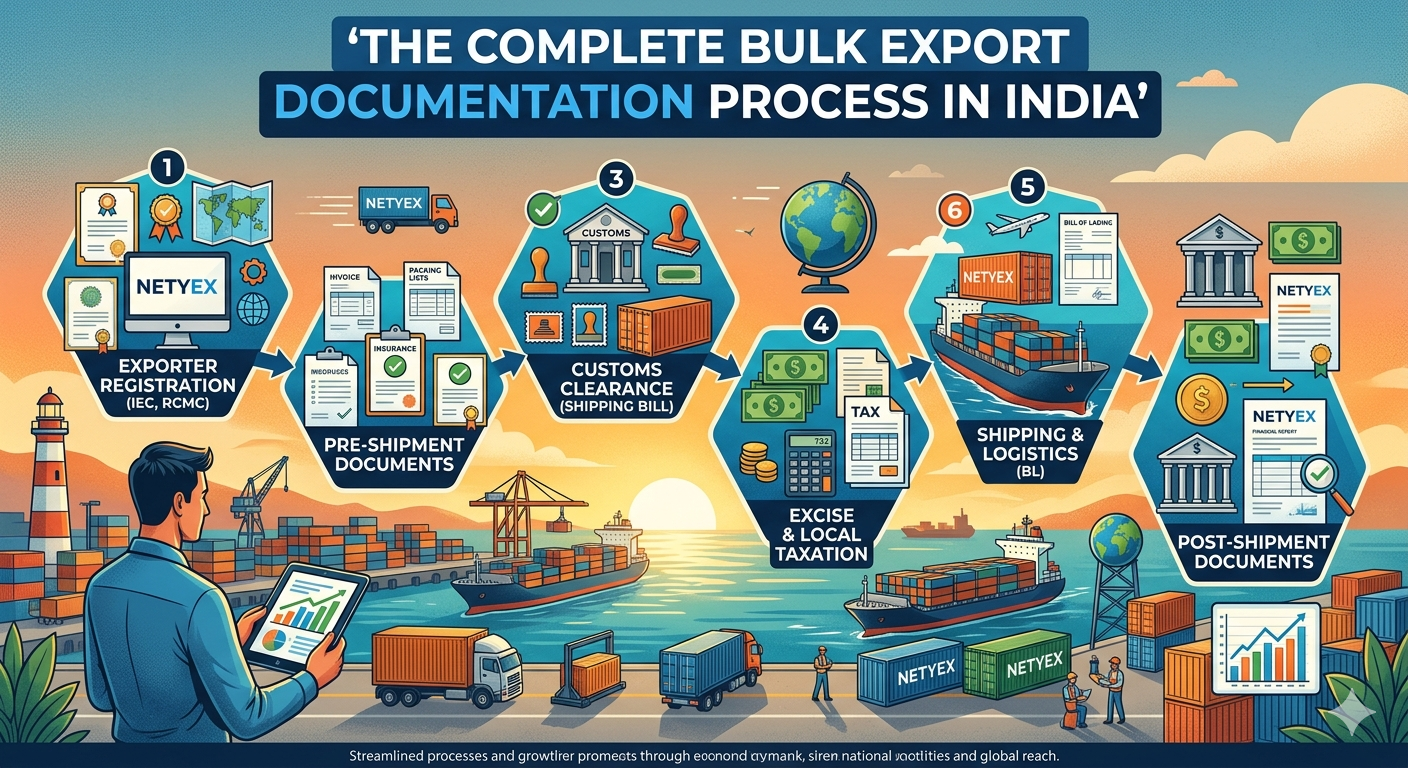 Bulk Export Documentation Process in India