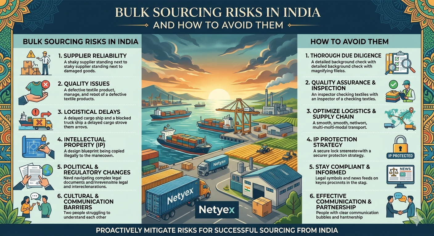 Bulk Sourcing Risks in India and How to Avoid Them