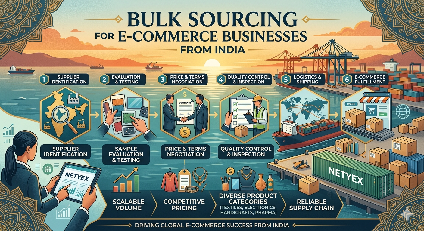 Bulk Sourcing for E-commerce Businesses from India