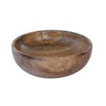 Handcrafted Mango Wood Bowl – Multipurpose Wooden Bowl for Snacks, Dry Fruits & Candle Making
