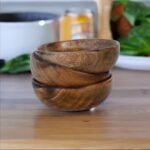 Handcrafted Mango Wood Bowl – Multipurpose Wooden Bowl for Snacks, Dry Fruits & Candle Making