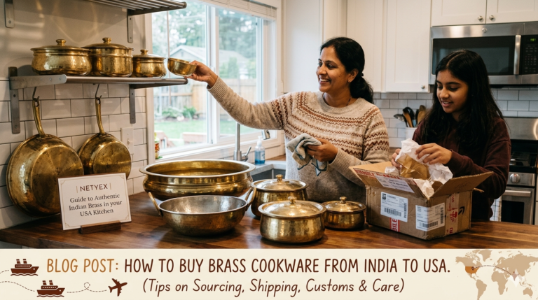 How to Buy Brass Cookware from India to USA