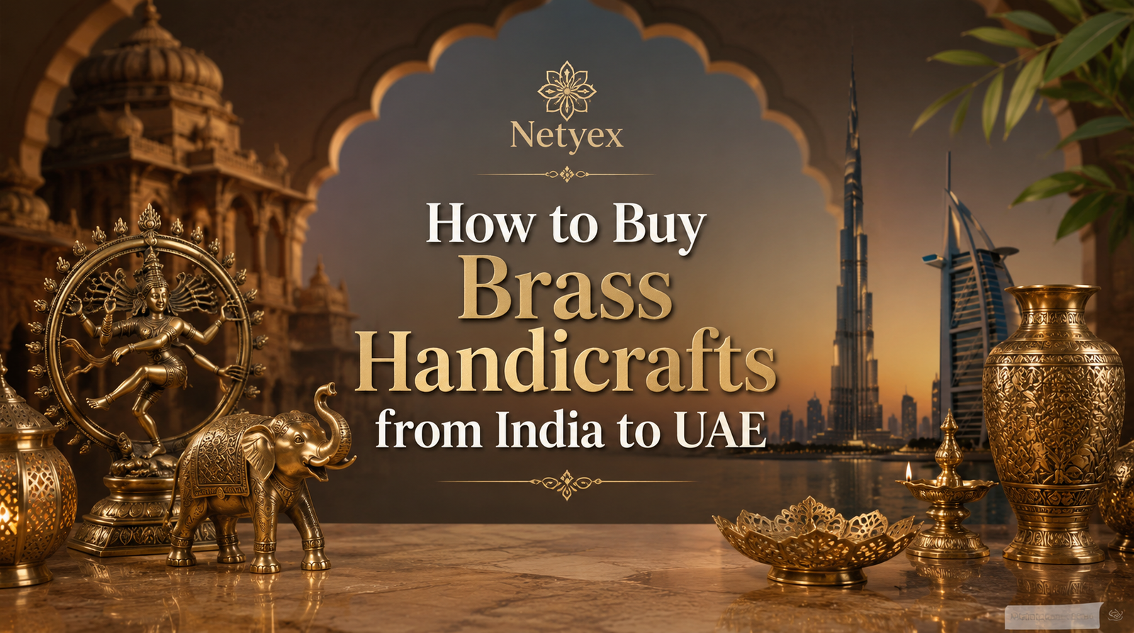 How to Buy Brass Handicrafts from India to UAE
