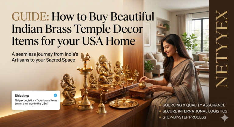 How to Buy Brass Temple Decor Items from India to USA