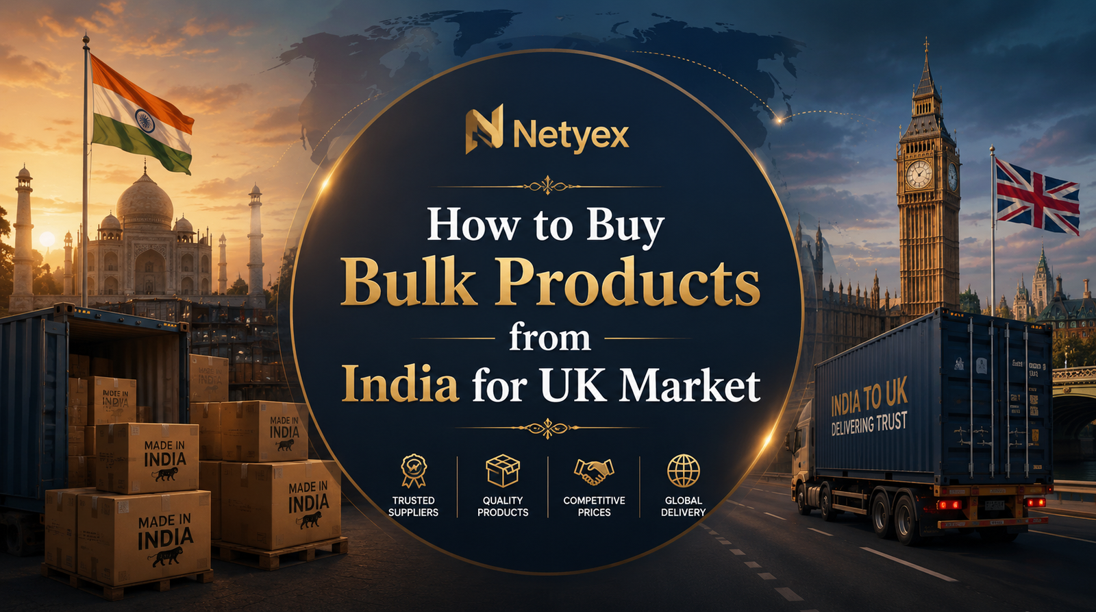How to Buy Bulk Products from India for UK Market