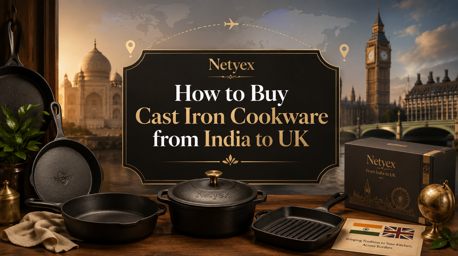 How to Buy Cast Iron Cookware from India to UK