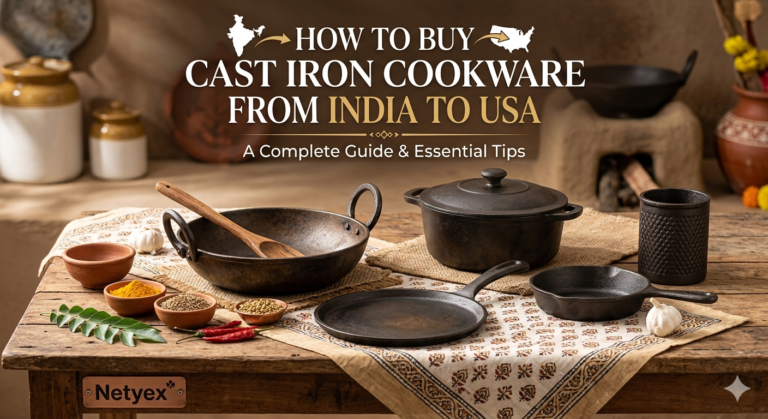 How to Buy Cast Iron Cookware from India to USA