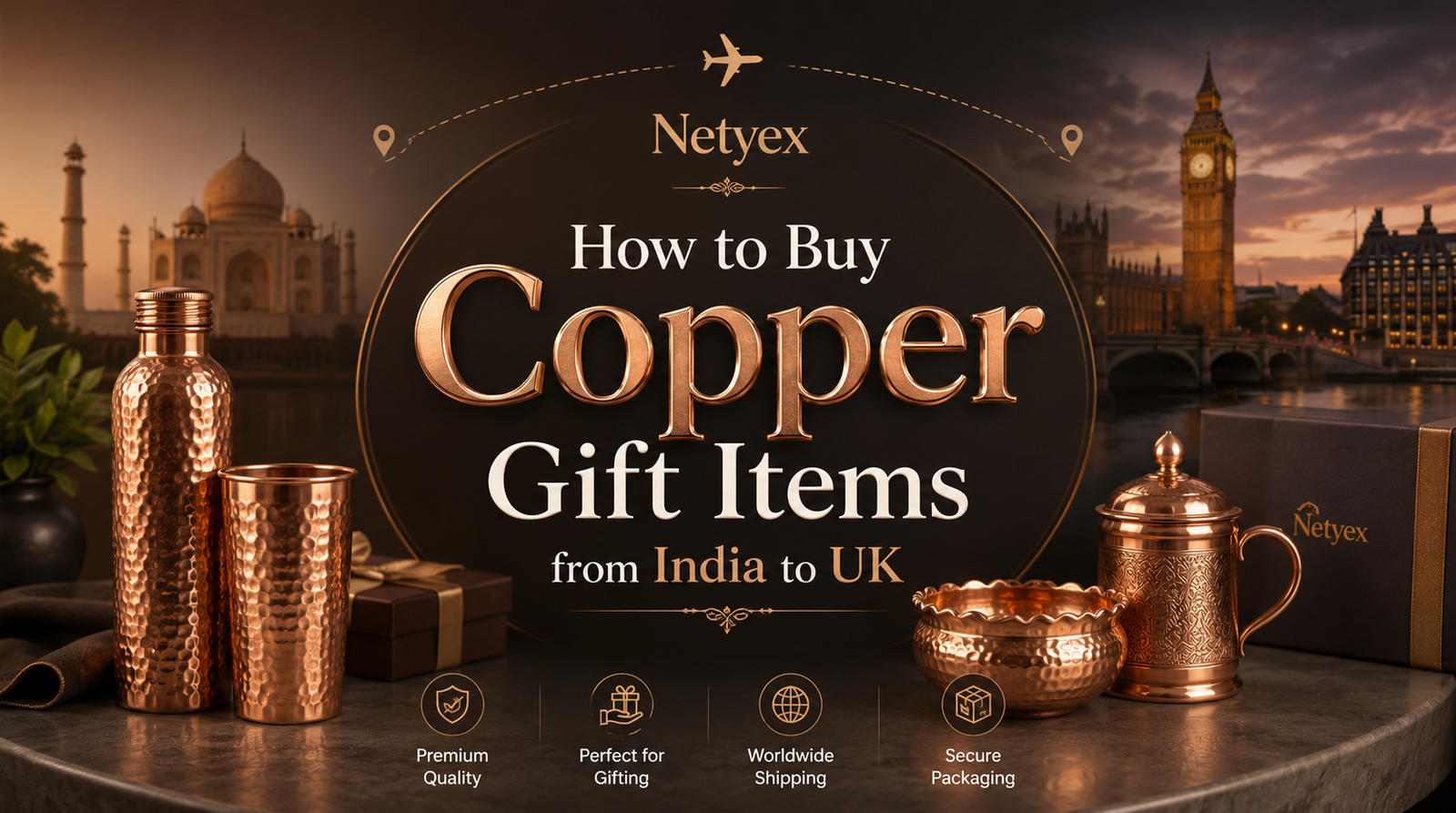 How to Buy Copper Gift Items from India to UK