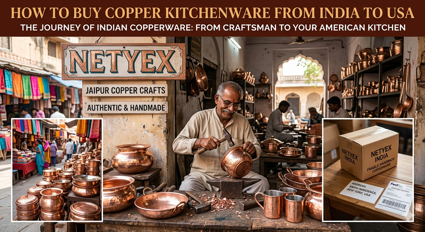 How to Buy Copper Kitchenware from India to USA