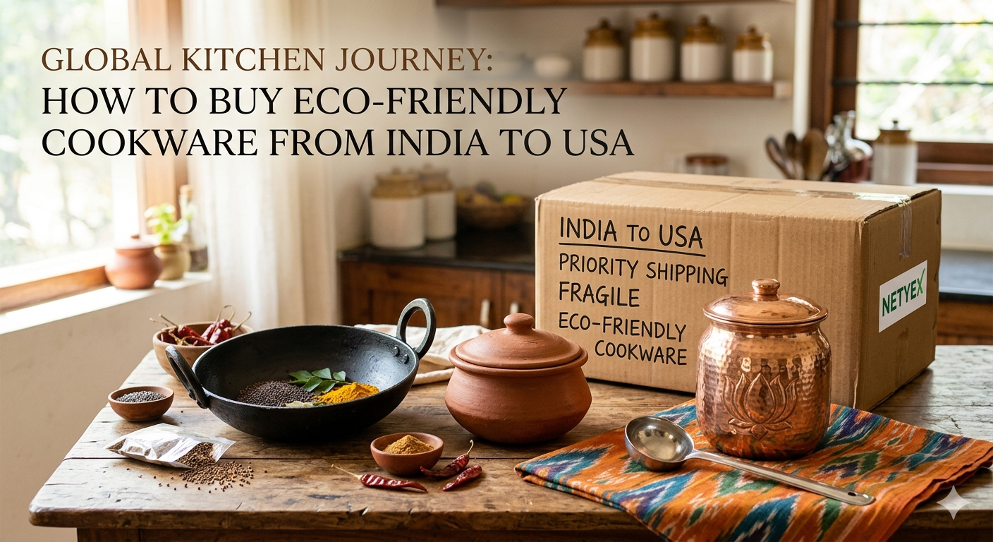 How to Buy Eco-Friendly Cookware from India to USA