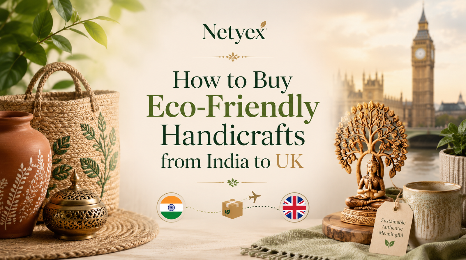 How to Buy Eco-Friendly Handicrafts from India to UK