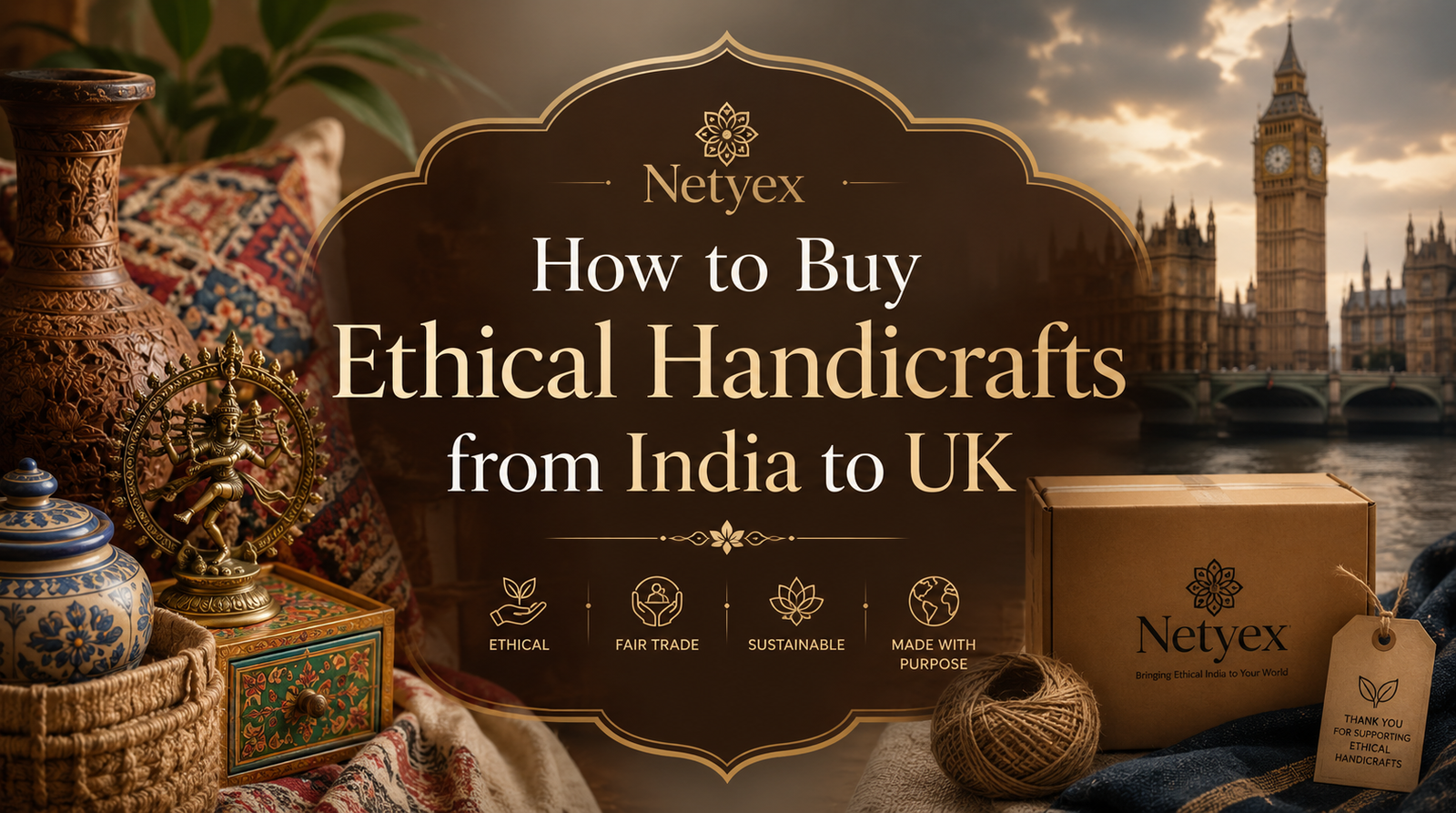 How to Buy Ethical Handicrafts from India to UK