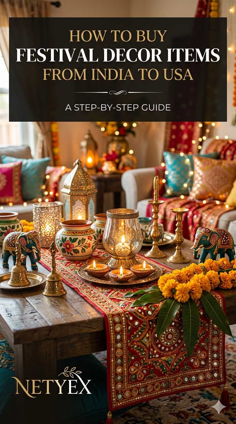 How to Buy Festival Decor Items from India to USA