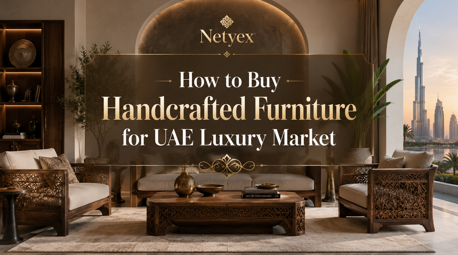 How to Buy Handcrafted Furniture for UAE Luxury Market
