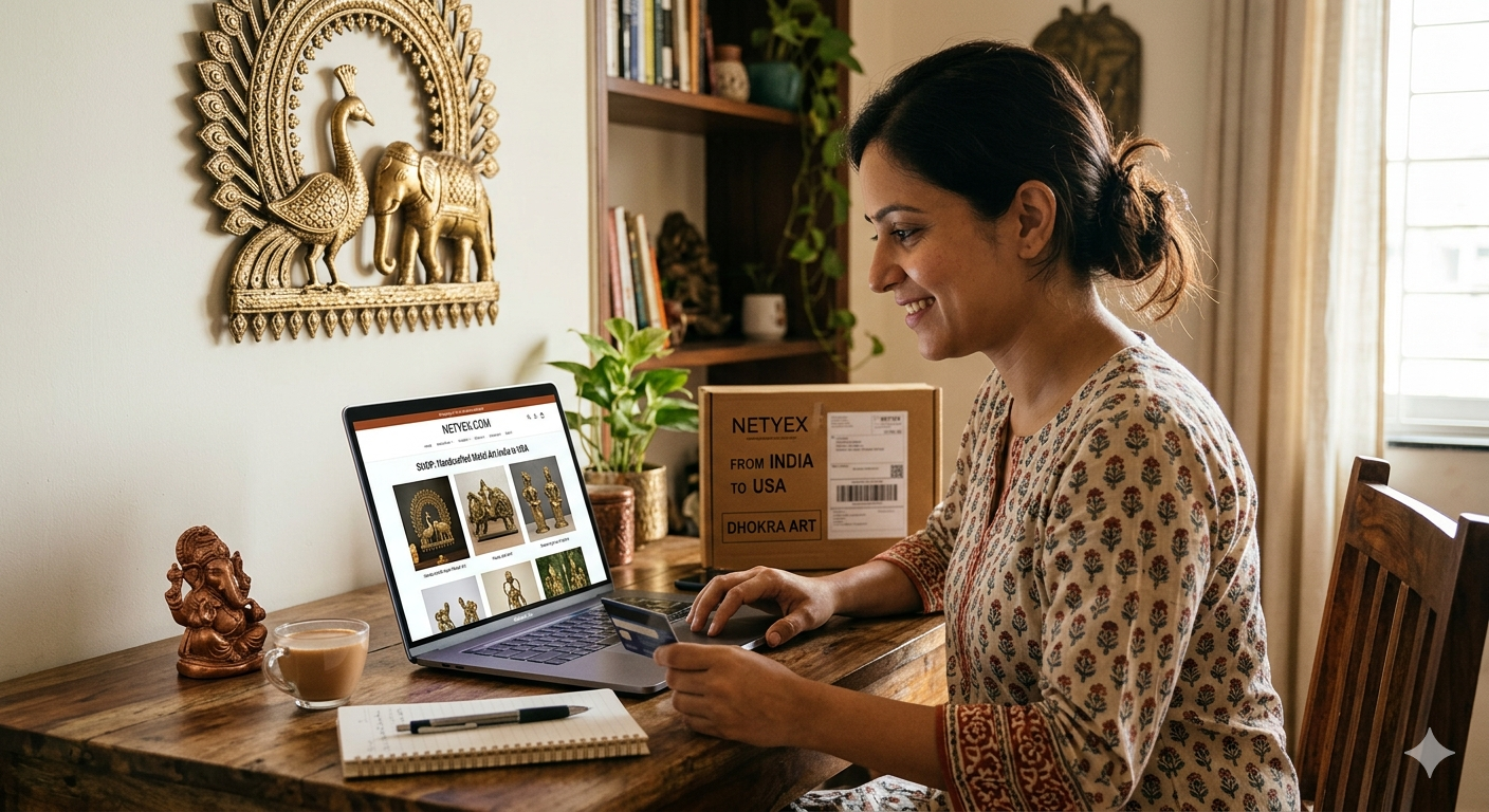 How to Buy Handcrafted Metal Art from India to USA