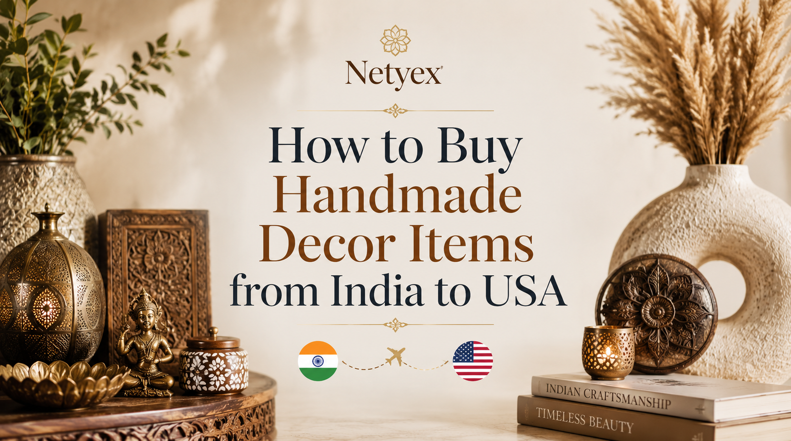 How to Buy Handmade Decor Items from India to USA