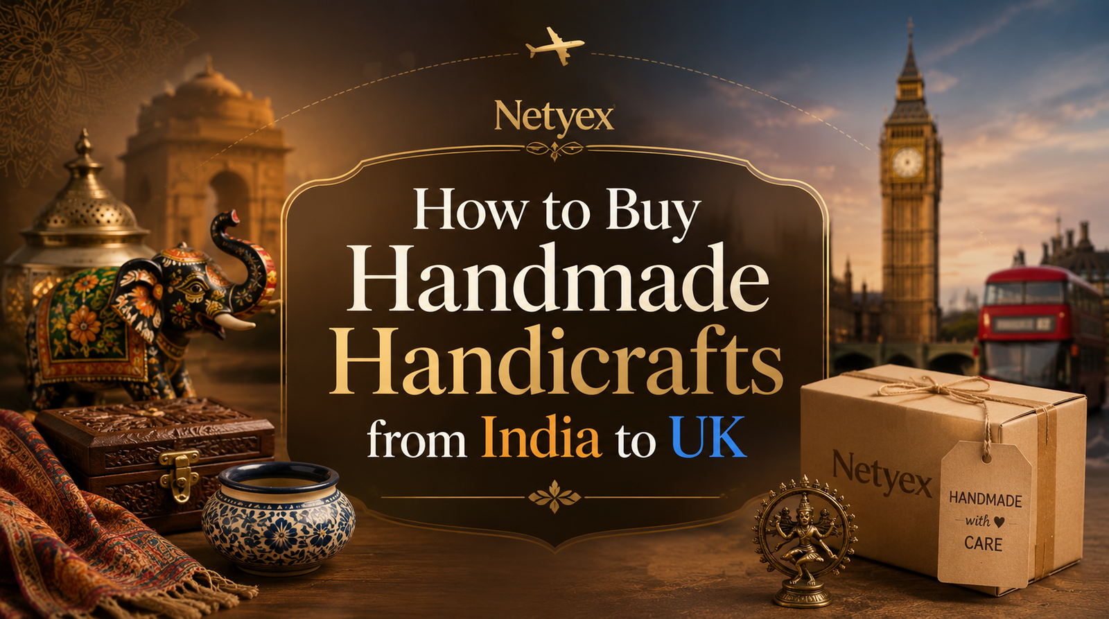 How to Buy Handmade Handicrafts from India to UK