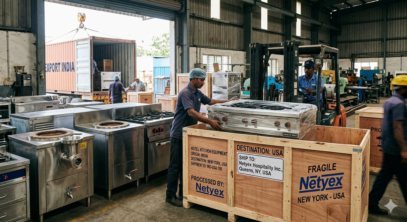 How to Buy Hotel Kitchen Equipment from India to USA
