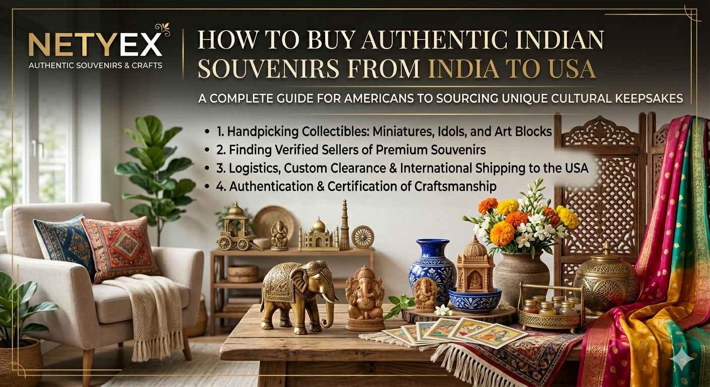 How to Buy Indian Souvenir Products from India to USA