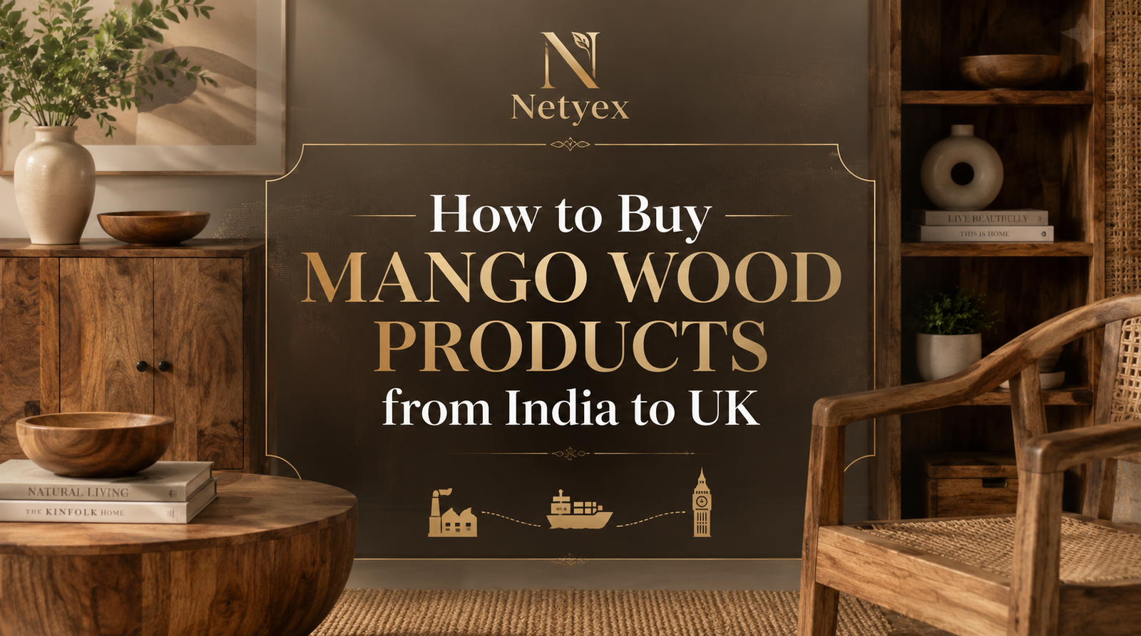 How to Buy Mango Wood Products from India to UK