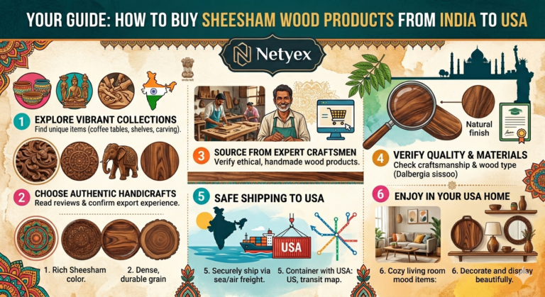 How to Buy Sheesham Wood Products from India to USA