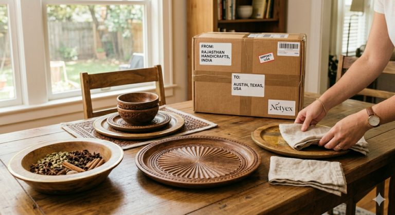 How to Buy Wooden Bowls and Plates from India to USA