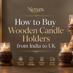 How to Buy Wooden Candle Holders from India to UK